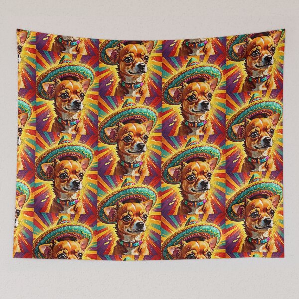 Item preview, Vibrant Taco Bell Chihuahua Taco Bell Dog  designed and sold by Earth Nature Creations.