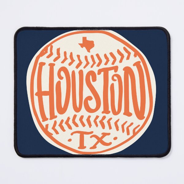 Item preview, Houston Texas Hand-Drawn Baseball Typography Design designed and sold by thegoodwordsco.