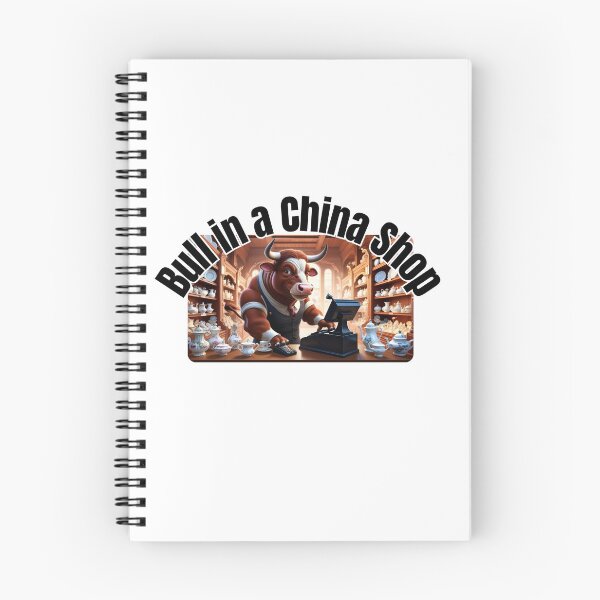 Item preview, Bull in a china shop designed and sold by KJGHeadRowdy.