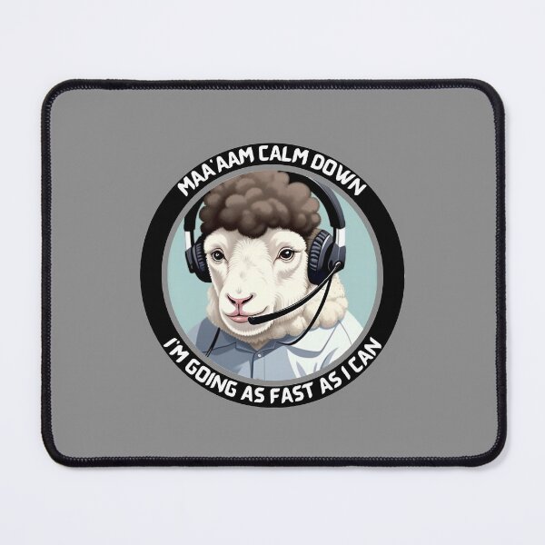 Item preview, Call Centre Sheep designed and sold by DesignByPotatos.