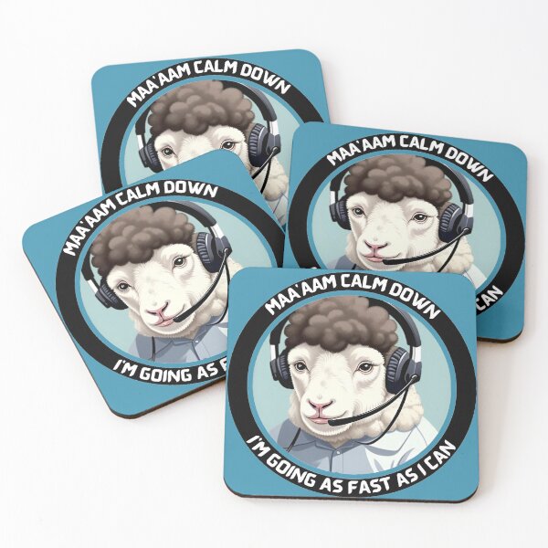 Item preview, Call Centre Sheep designed and sold by DesignByPotatos.