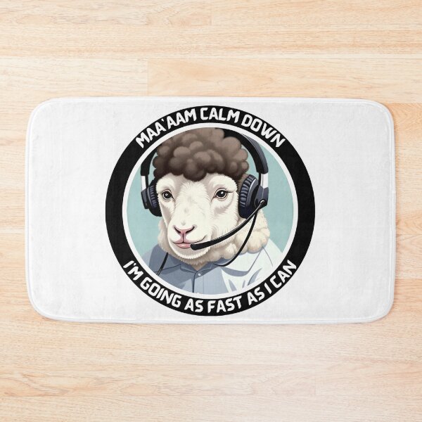 Item preview, Call Centre Sheep designed and sold by DesignByPotatos.