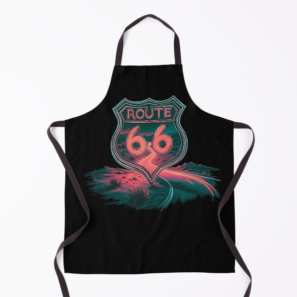Item preview, Retro Route 66 Neon Road Trip Vintage Adventure designed and sold by perlham123.