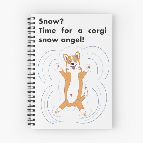 Item preview, Corgi , snow time, snow angel designed and sold by MadSnail-Design.