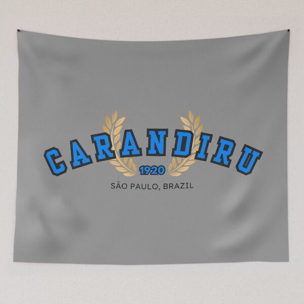 Item preview, Carandiru Prison Education, Blue and Black designed and sold by UNK-Fatigues.