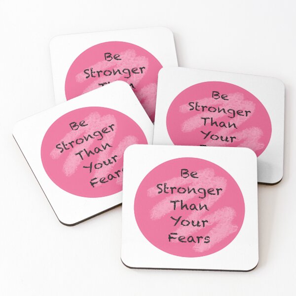 Item preview, Be Stronger Than Your Fears designed and sold by StickersNQuotes.