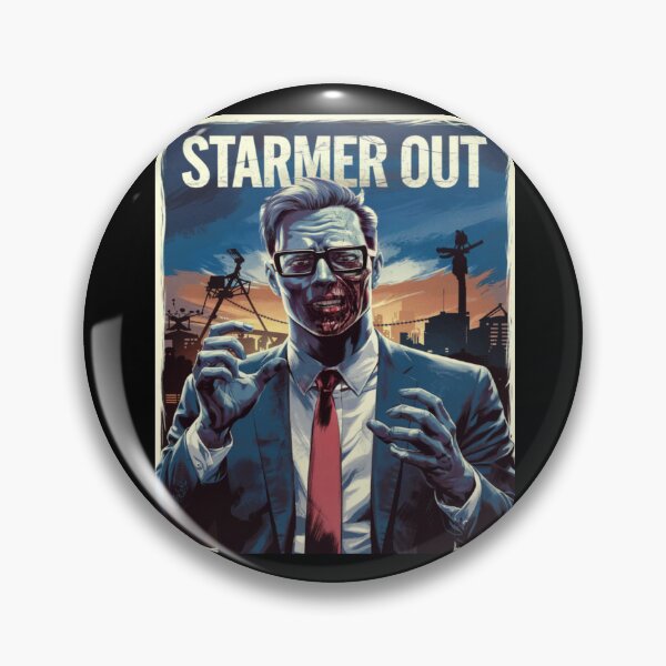 Item preview, Starmer Out “They Live” Zombie Parody  designed and sold by Mr-Right-On.