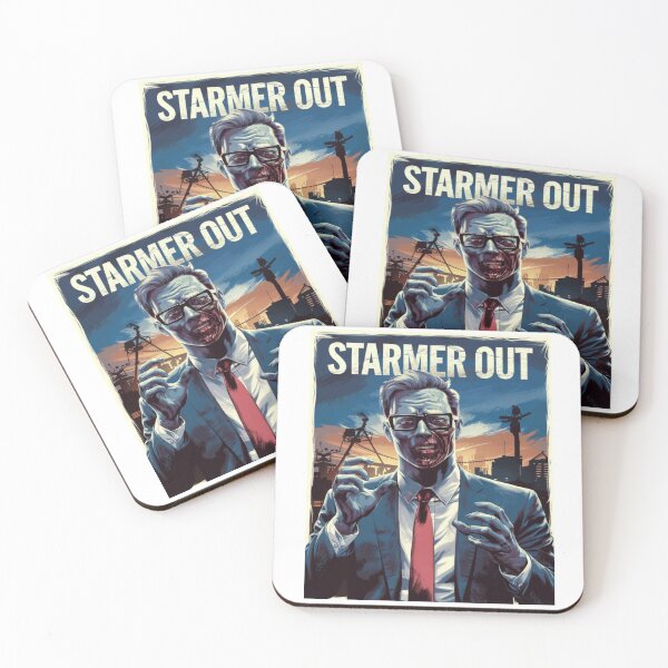 Item preview, Starmer Out “They Live” Zombie Parody  designed and sold by Mr-Right-On.