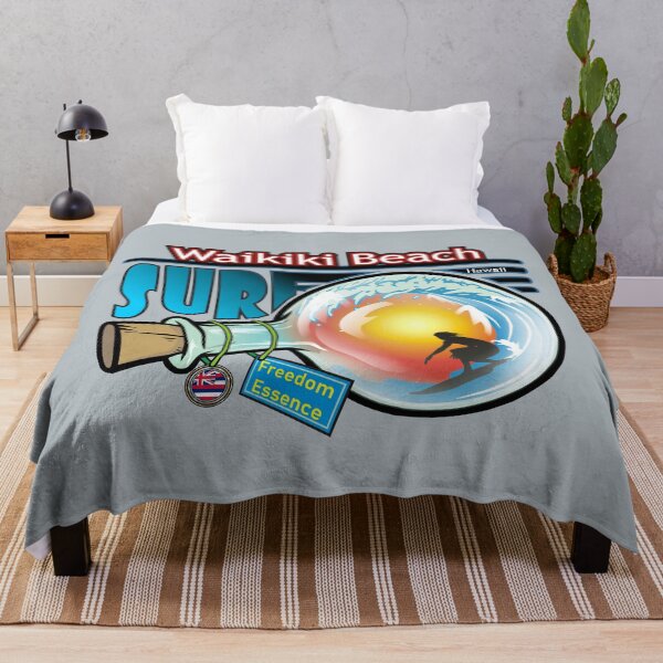 Item preview, Waikiki Beach Hawaii surf freedom essence designed and sold by studioss76.