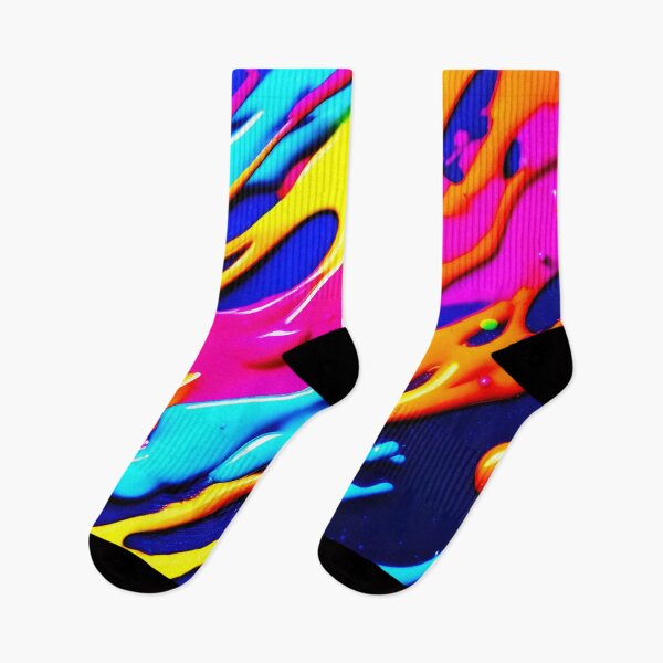 Item preview, Neon Splatter Design designed and sold by Health And Fitness Posts e-Store.