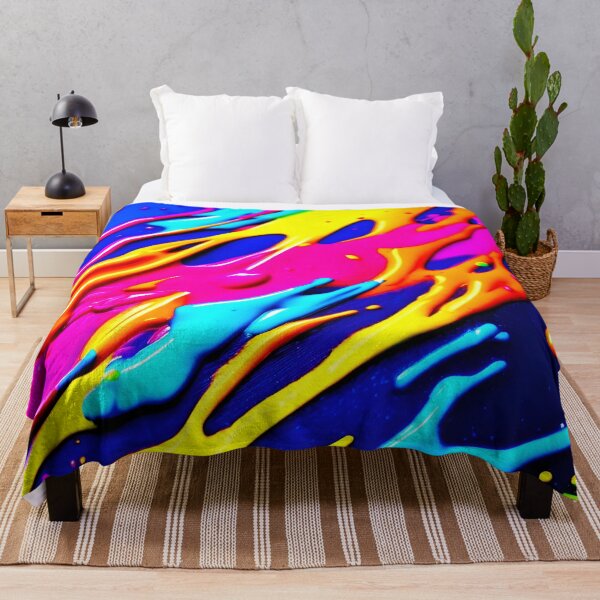 Item preview, Neon Splatter Design designed and sold by Health And Fitness Posts e-Store.