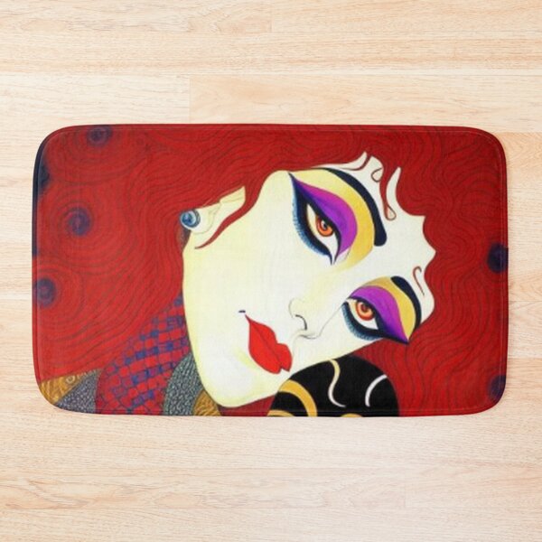 Item preview, Abstract Serpent Lady Art designed and sold by TheDarkWardrobe.