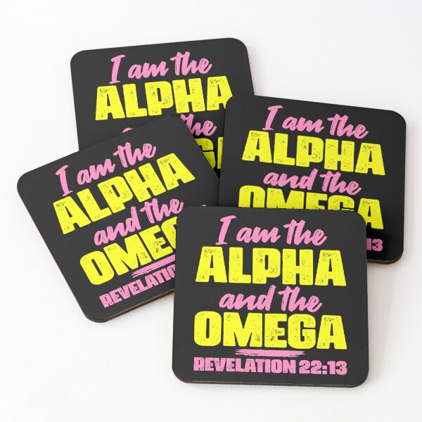 Item preview, Revelation 22:13 I Am The Alpha And The Omega designed and sold by plushism.
