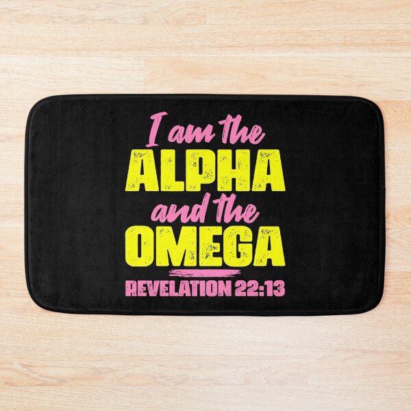 Item preview, Revelation 22:13 I Am The Alpha And The Omega designed and sold by plushism.