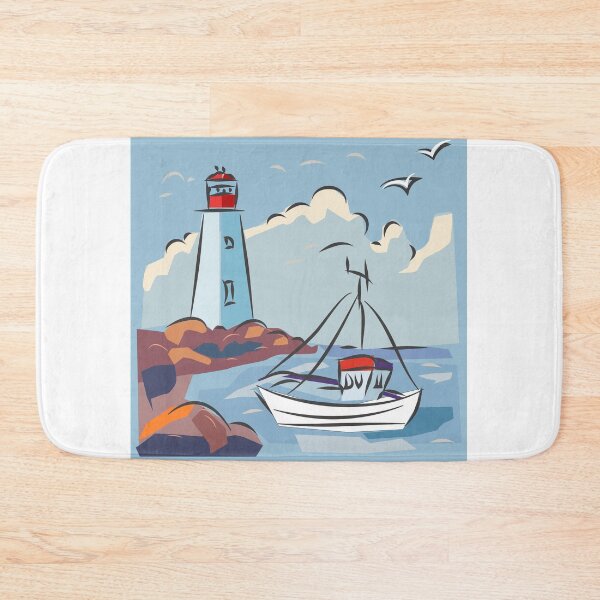 Item preview, Lighthouse Drawing and Illustration designed and sold by karyalangit.