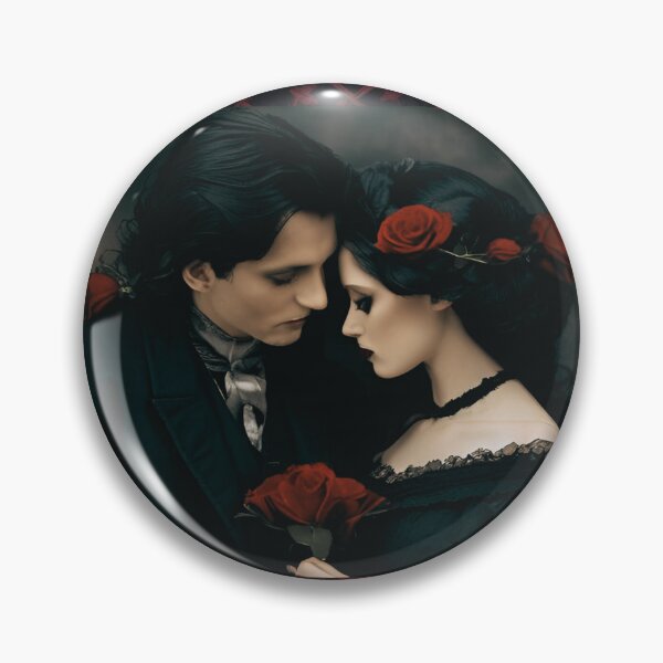 Item preview, Romantic Victorian Gothic Couple designed and sold by dreamparlor.