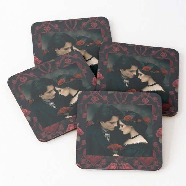 Item preview, Romantic Victorian Gothic Couple designed and sold by dreamparlor.