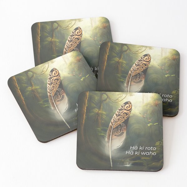 Item preview, Māori-inspired feather  designed and sold by Cultural Breeze.