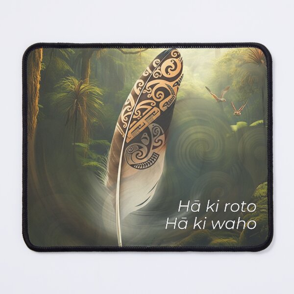 Item preview, Māori-inspired feather designed and sold by Cultural Breeze.