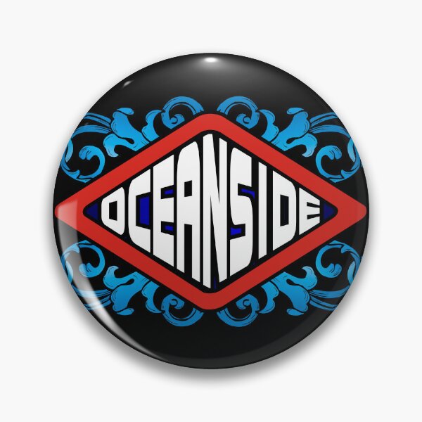 Item preview, Oceanside California retro sign designed and sold by studioss76.