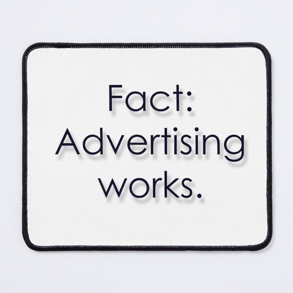 Item preview, Fact: Advertising Works designed and sold by WaffleOnDesigns.