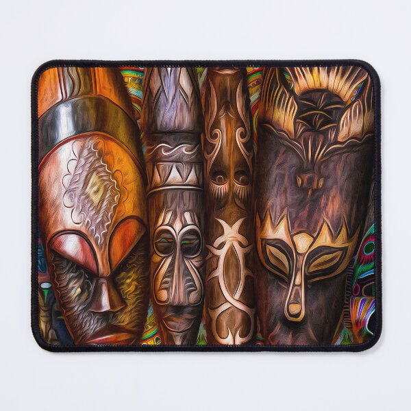 Item preview, African Tribal Mask designed and sold by ByOxCe.