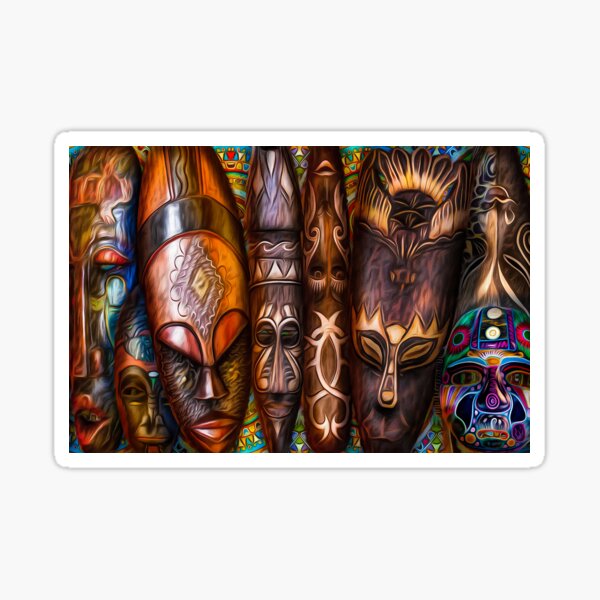 Item preview, African Tribal Mask  designed and sold by ByOxCe.