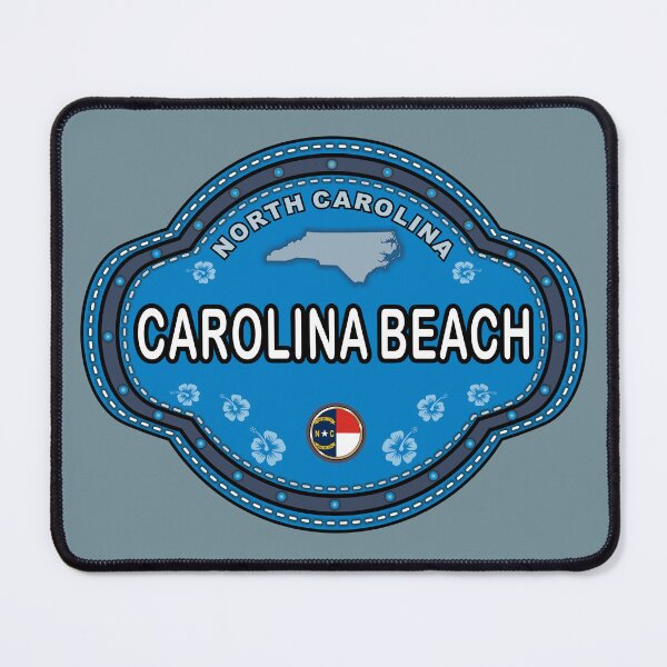 Item preview, Carolina Beach North Carolina stitching effect emblem designed and sold by studioss76.