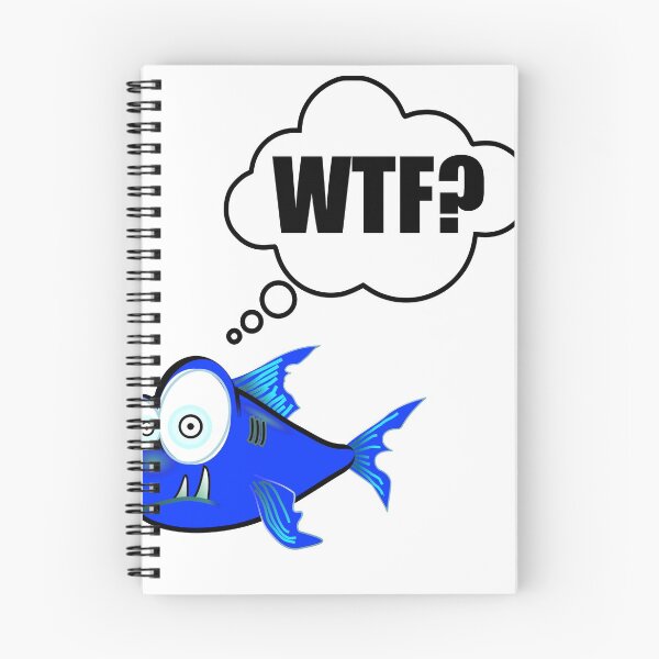 Item preview, Fish WTF (fish) designed and sold by zejose.