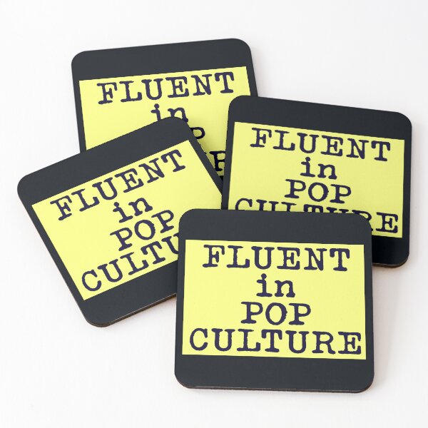 Item preview, Fluent in pop culture designed and sold by SterkalaPress.