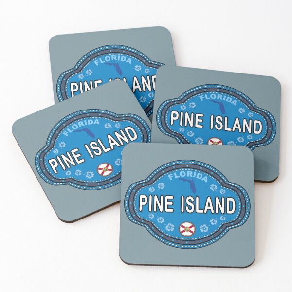Item preview, Pine Island Florida stitching effect emblem designed and sold by studioss76.