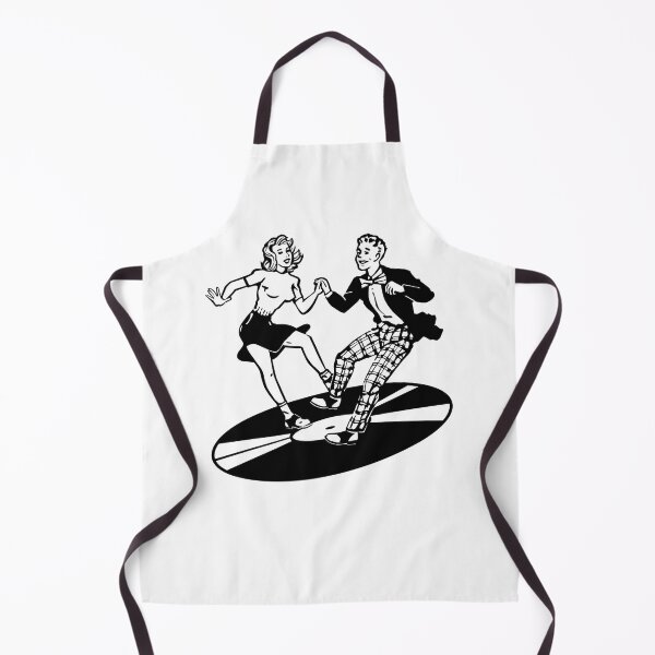 Item preview, be bop dancing 50s couple dancing on record designed and sold by PIXEL POP DESIGNS - Beyond the Norm!.