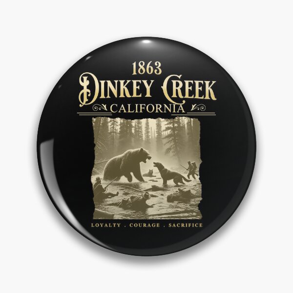Item preview,  1863 Dinkey Creek California designed and sold by NuttySqueaky.