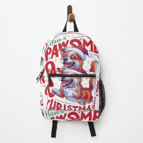 Item preview, Have a Pawsome Christmas - Adorable Puppy Holiday Design designed and sold by asprse.
