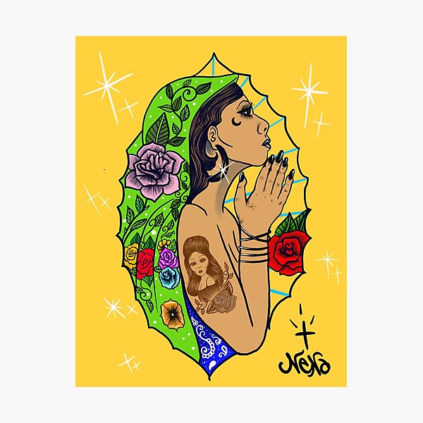 Item preview, Diosa Prayers designed and sold by Madeline Alvizo Ramirez Studios .