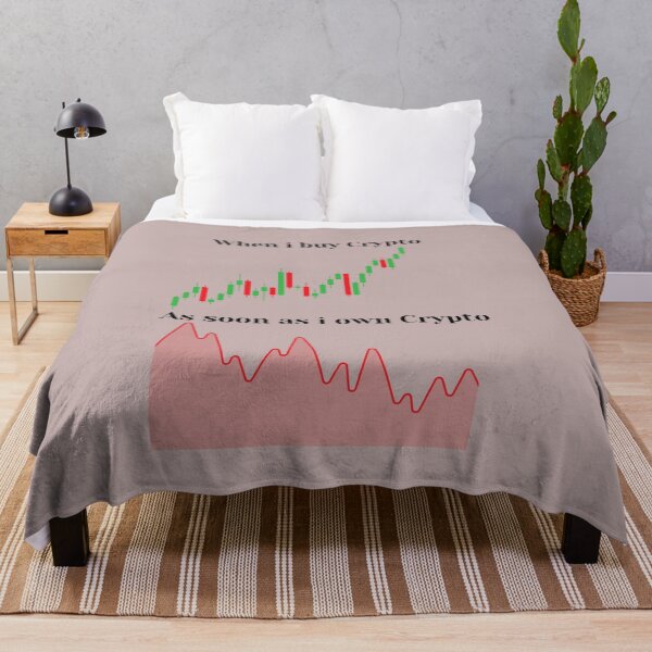 Item preview, Crypto Investor Quote: 'When I Buy Crypto, When I Hold Crypto' - Perfect for HODLers | Crypto Lover Gift | Cryptocurrency Enthusiast Design designed and sold by PrintPixDesigns.
