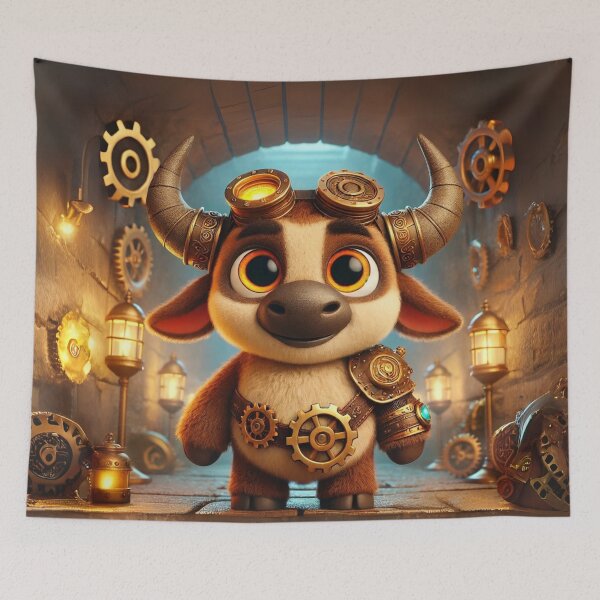 Item preview, Steampunk Minotaur designed and sold by Sillytoe.