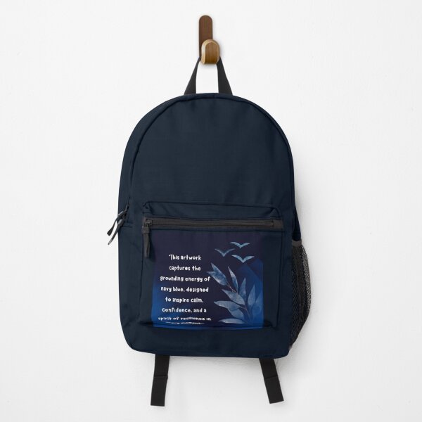 Item preview, "Focus with Navy Blue" designed and sold by NettaArts.