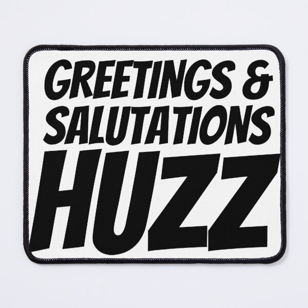 Item preview, GREETINGS HUZZ designed and sold by entwerfco.