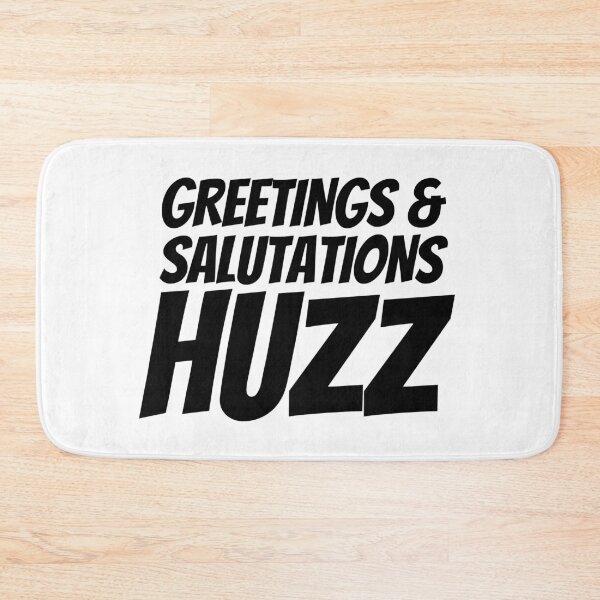 Item preview, GREETINGS HUZZ designed and sold by entwerfco.
