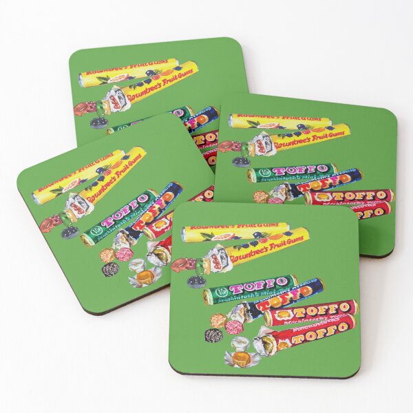 Item preview, Fruit Gums and Toffo Sweets Art designed and sold by LornaBowdenART.