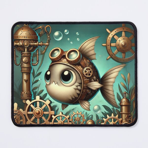 Item preview, Steampunk Mojarra designed and sold by Sillytoe.
