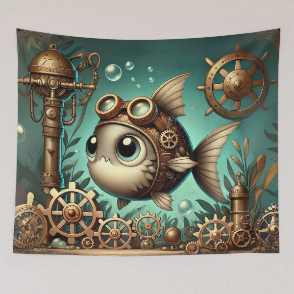Item preview, Steampunk Mojarra designed and sold by Sillytoe.