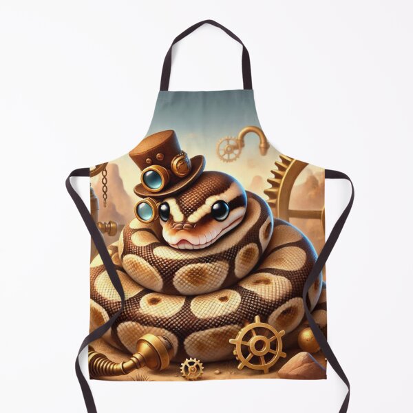Item preview, Steampunk Mojave Ball Python designed and sold by Sillytoe.