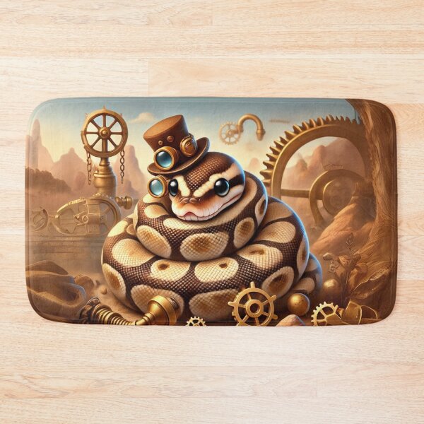 Item preview, Steampunk Mojave Ball Python designed and sold by Sillytoe.