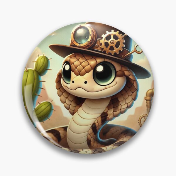 Item preview, Steampunk Mojave Rattlesnake designed and sold by Sillytoe.