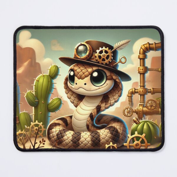 Item preview, Steampunk Mojave Rattlesnake designed and sold by Sillytoe.