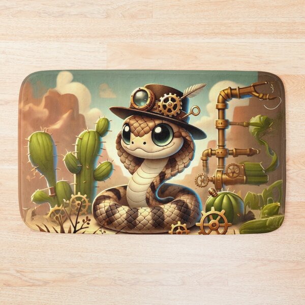 Item preview, Steampunk Mojave Rattlesnake designed and sold by Sillytoe.