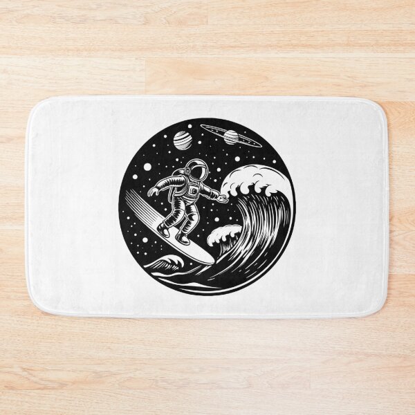 Item preview, Space Surfing: Surf the Galaxy with Cosmic Style designed and sold by andres felipe  Guevara Rincon.