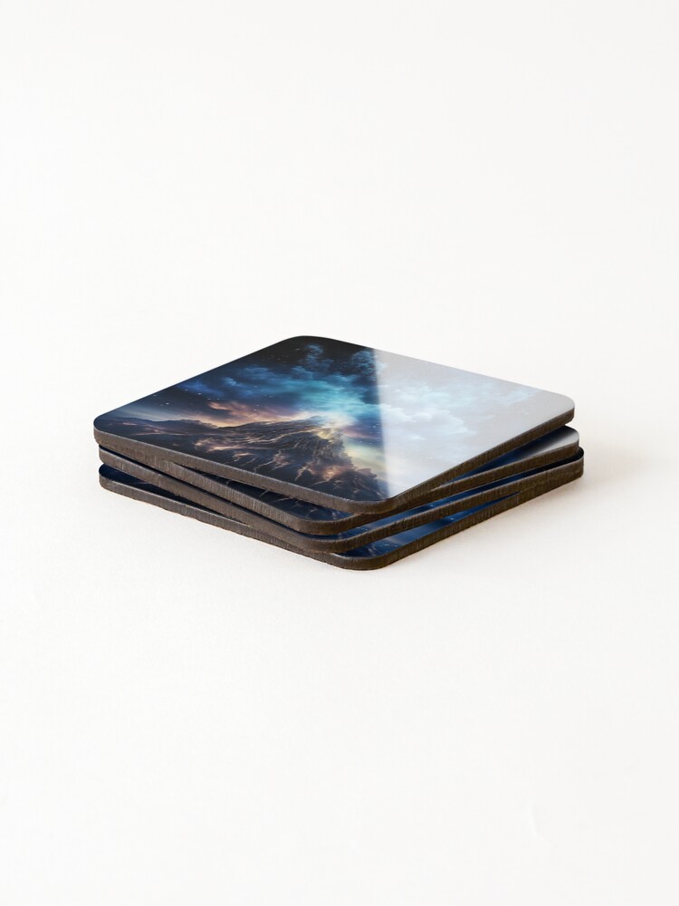 Thumbnail 4 of 5, Coasters (Set of 4), Volcanic Eruption designed and sold by Rtymer.